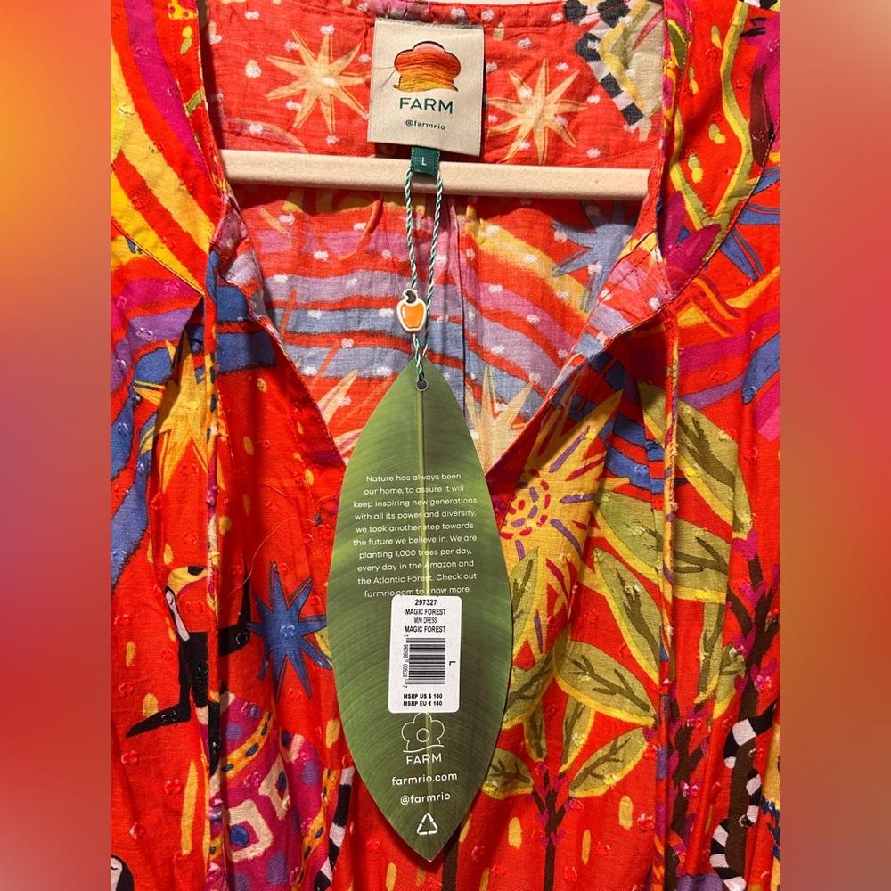 FARM Rio Magic Forest Mini Dress - Picture 4 of 5